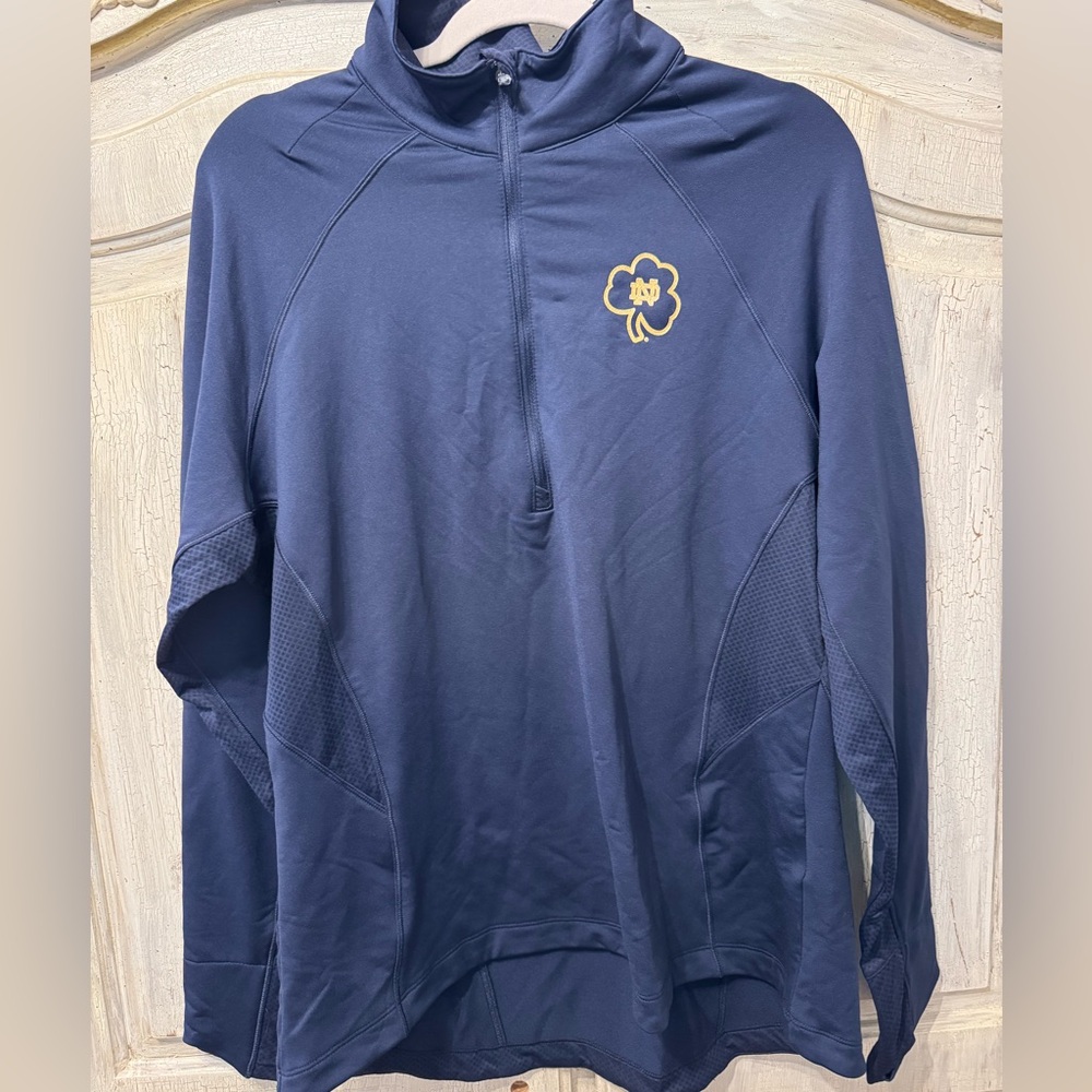 NWT Notre Dame Quarter Zip